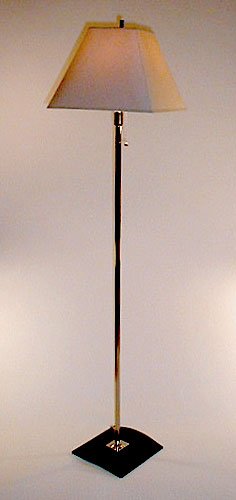 Floor Lamp with Marble Base