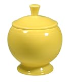 Fiestaware Sunflower 498 9-Ounce Covered Sugar Bowl