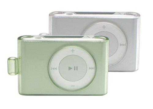 HORI iPod shuffle(aluminum)用 クリアカバーfor iPod shuffle aluminum クリア&ガラスカラー HIP-28