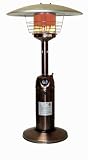 Fire Sense 60269 Tabletop LPG Heater with Oxygen Deprivation Sensor - Copper Plated Steel