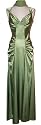 Satin Glam Holiday Formal Gown Prom Bridesmaid Dress