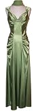 Satin Glam Formal Gown Prom Bridesmaid Dress