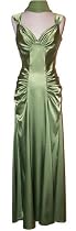 Satin Glam Formal Gown Prom Bridesmaid Dress