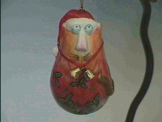 Joy Cat Christmas Ornaments - Set of 6