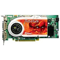 Aopen AEOLUS NVidia Geforce 7800 GTX DVD256 256MB Ram (PCI E DDR3 256BIT 2XDVI/HDTV/VIVO)