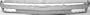 91-94 CHEVY CHEVROLET BLAZER S10 s-10 FRONT BUMPER CHROME SUV, With Molding Holes (1991 91 1992 92 1993 93 1994 94) 6938 15990617
