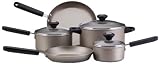 Farberware Premium Nonstick 10 Piece Cookware Set Platinum Discount