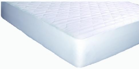 Newpoint400 Thread Count Jacquard Mattress PAD, Full, White