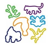 Silly Bandz Rainforest - 48 Pack