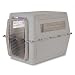 Petmate Traditional Vari Kennel Portable Kennel Giant Color:Tan