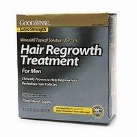 Good Sense Men's Minoxidil 5% Topical Solution 3 month supply