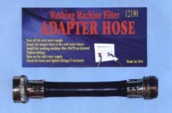 (Package Of 3) Washing Machine Filter Adapter Hose 12190