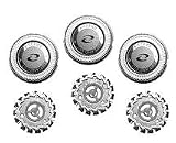 Philips Philishave replacement cutter and foil (combi) HQ55 - sealed pack of 3