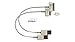 GadgetsPRO 30-pin to USB Cable for all Apple 30-pin devices - Short 0.2m/8in (2-pack)