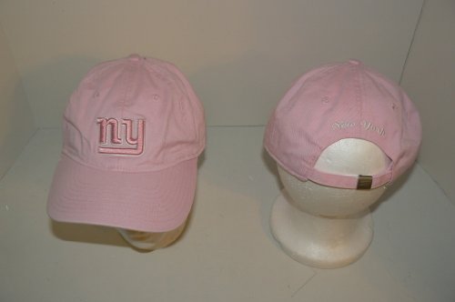 NFL New York Giants Womens Ladies Pink Slouch Fit Team Fan Baseball Hat