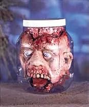 Lab Head In Jar ~ Halloween Prop