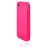Incipio iPhone 4/4S NGP Semi-Rigid Soft Shell Case - 1 Pack - Retail Packaging - Matte Fuchsia Magenta