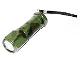 Pair of Camouflage 8 LED Pocket Flashlights W/belt Case