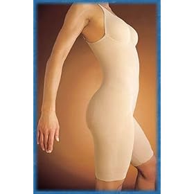 <b>Lipo in a Box Firm Control Bodysuit w/Legs w/Underwire, Nude or Black, XS thru 2X</b>