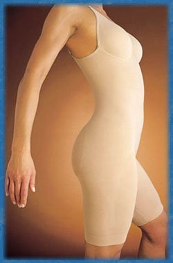Lipo in a Box Firm Control Bodysuit w/Legs w/Underwire, Nude, Black or Chocolate XS thru 2X