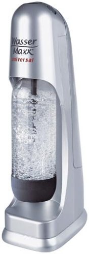 TV Das Original Wasser Maxx universal 8161 silber, 1 Flasche, 1 Zylinder für 60 Liter