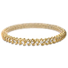 2ct Diamond Tennis Bracelet by Gold and Diamond Source
