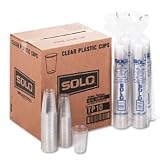 Clear Plastic Party Cups for Cold Drinks, 10 Ounce (SLOTP10CT) Category: Hot and Cold Cups
