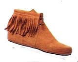 Kids Ankle Indian Costume Boots/Mocassins