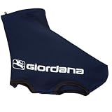 Giordana 2008/09 Lycra Cycling Shoe Cover with Zipper - Navy - GI-LYSC-SOLI-NAVY