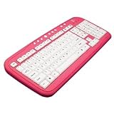 Case Logic Wired Keyboard (Pink/White) (KD-101)