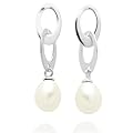 Valero Pearls pearls4girls Damen-Ohrstecker 925 Sterlingsilber S��wasser-Zuchtperlen wei�  60201245