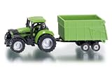 Siku  -  Véhicule sans piles  -  Tracteur avec remorque tandem - 1,64 éme