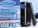 Netzwerkf&auml;higer 3,5" HDD-Multimedia-Player & Recorder "G-252"