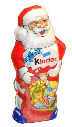 Kinder Chocolate Santa 55g