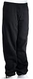  : Russell Athletic Men's Dri-Power Fleece Pocket Pant,Black,Medium