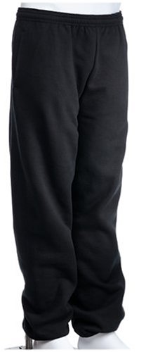 Russell Athletic Men's Dri-Power Fleece Pocket Pant,Black,Large