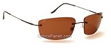 Serengeti PolarMax Nimbus Polarized Sunglasses with PolarMax CPG Lenses Frames and Lenses: Serengeti Nimbus Sunglasses Henna Frame, PolarMax Drivers Lenses Model 6850