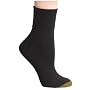 Gold Toe Women's Anklets Turn Cuff Sock, 3-Pack