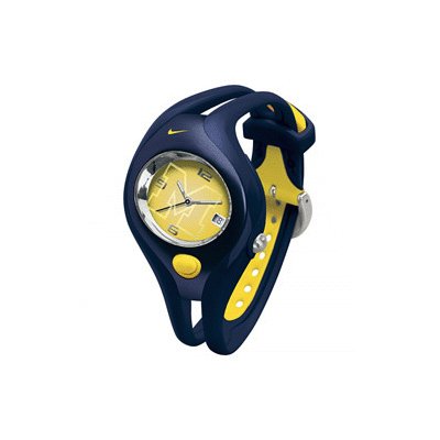 Nike Triax Swift Analog NCAA University of Michigan Team Watch - Navy/Maize - WD0020-404