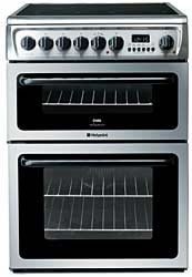 Creda C367EXH 60cm Electric Cooker Stainless steel double oven