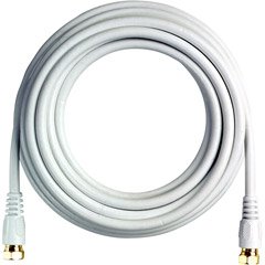 RG-59 Cables with F Connectors (white)
