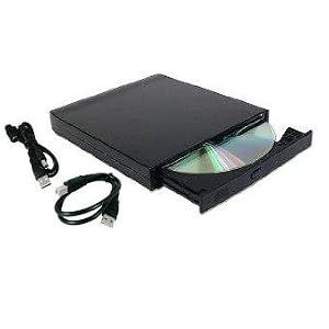 ImportPro USB Powered Super Slim External 24x CD-ROM Drive for the Samsung NC10 & GO N310 Netbook