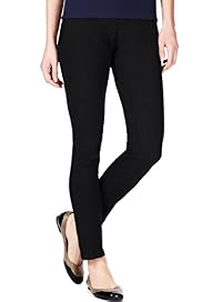 Pull On Denim Jeggings
