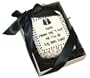 Edible Cookie Card - "Will You Be My ...?" - Tuxedo Edition