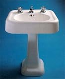 Original Round Edge Style Pedestal Sink