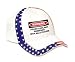 Warning: Polish Lowland Sheepdog with an attitude Adult USA Flag Hat / Cap