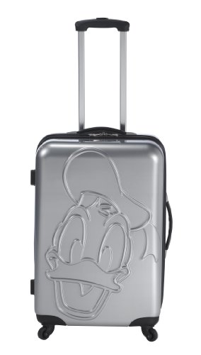 Heys USA Luggage Disney Embossed Faces 26 Inch - Donald Duck Hardside Spinner, Mickey Embossed Faces, 26 Inch