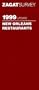 Zagat Survey 1999 New Orleans Restaurants (Annual)