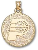 Indiana Pacers Basketball 3/4" Sterling Silver Charm/Pendant