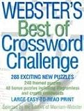 Webster's Best Of Crossword Challenge
